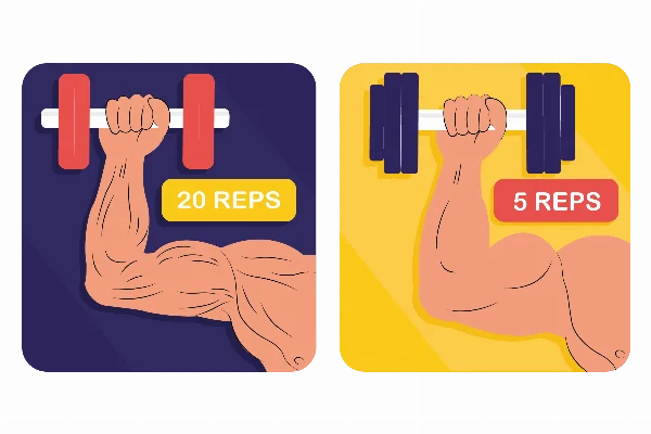 Niedrige vs. hohe Wiederholungen: Was ist besser für dein Training?