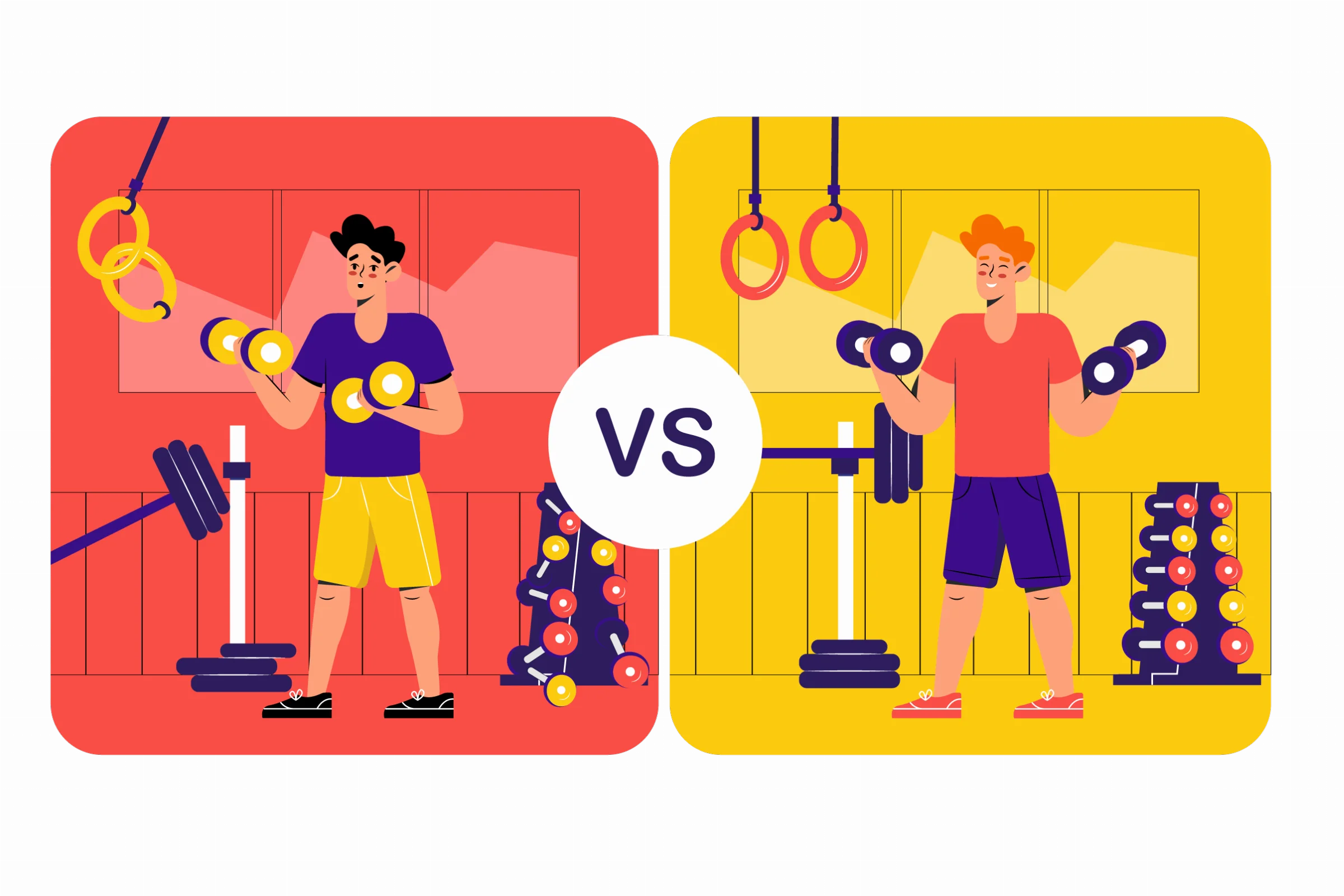 Efficient workouts: Planned training vs. intuitive training