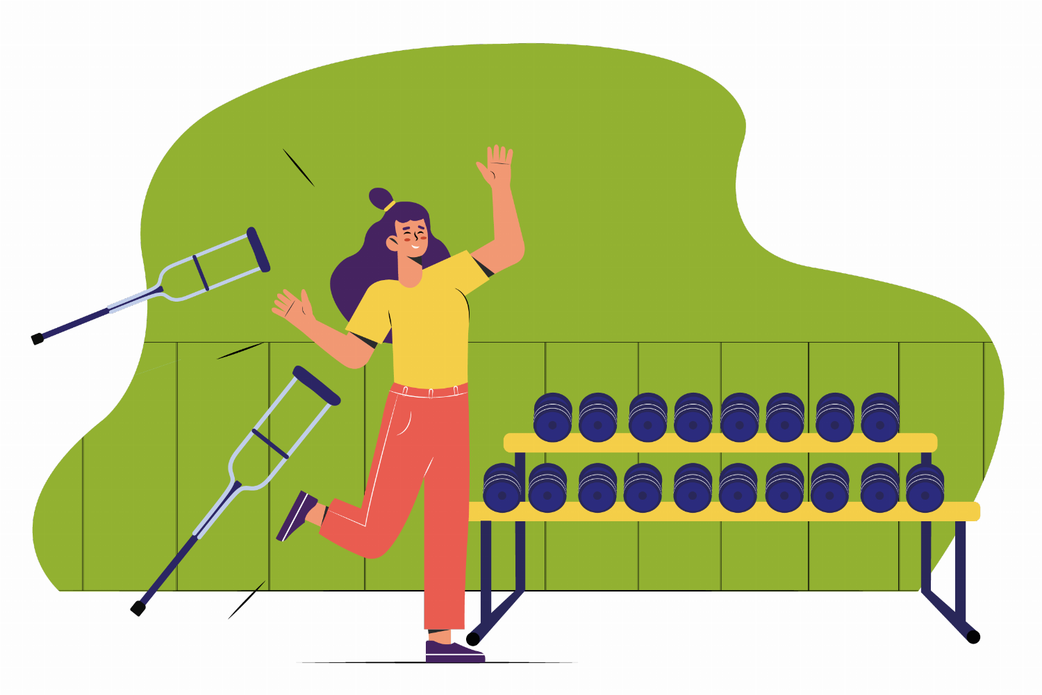 Reentry into strength training muscle building after injury!