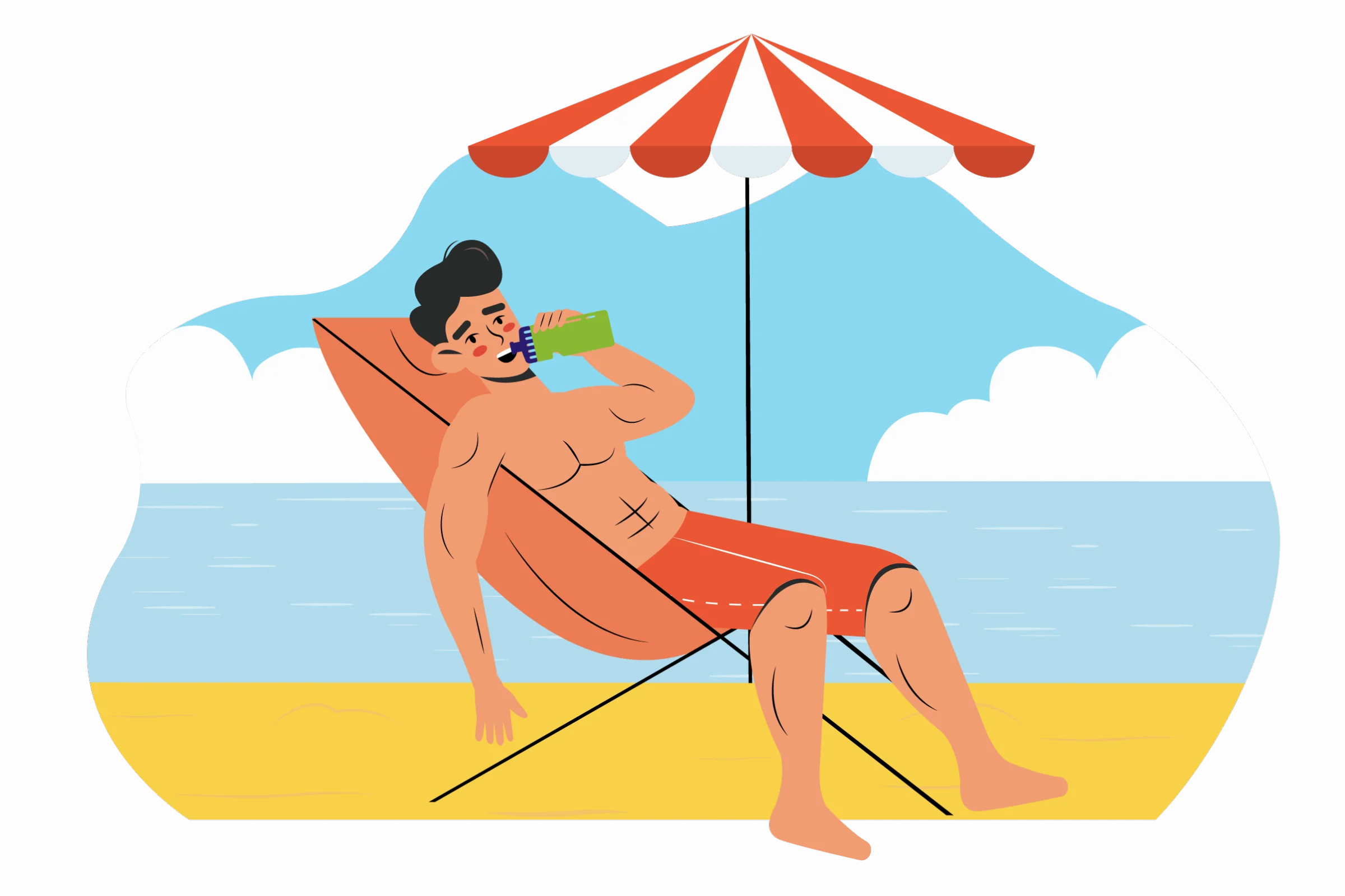 Urlaub genießen ohne zunehmen