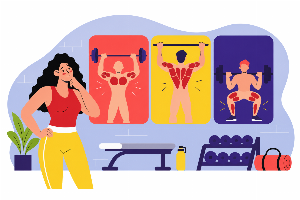 Push-pull-legs split