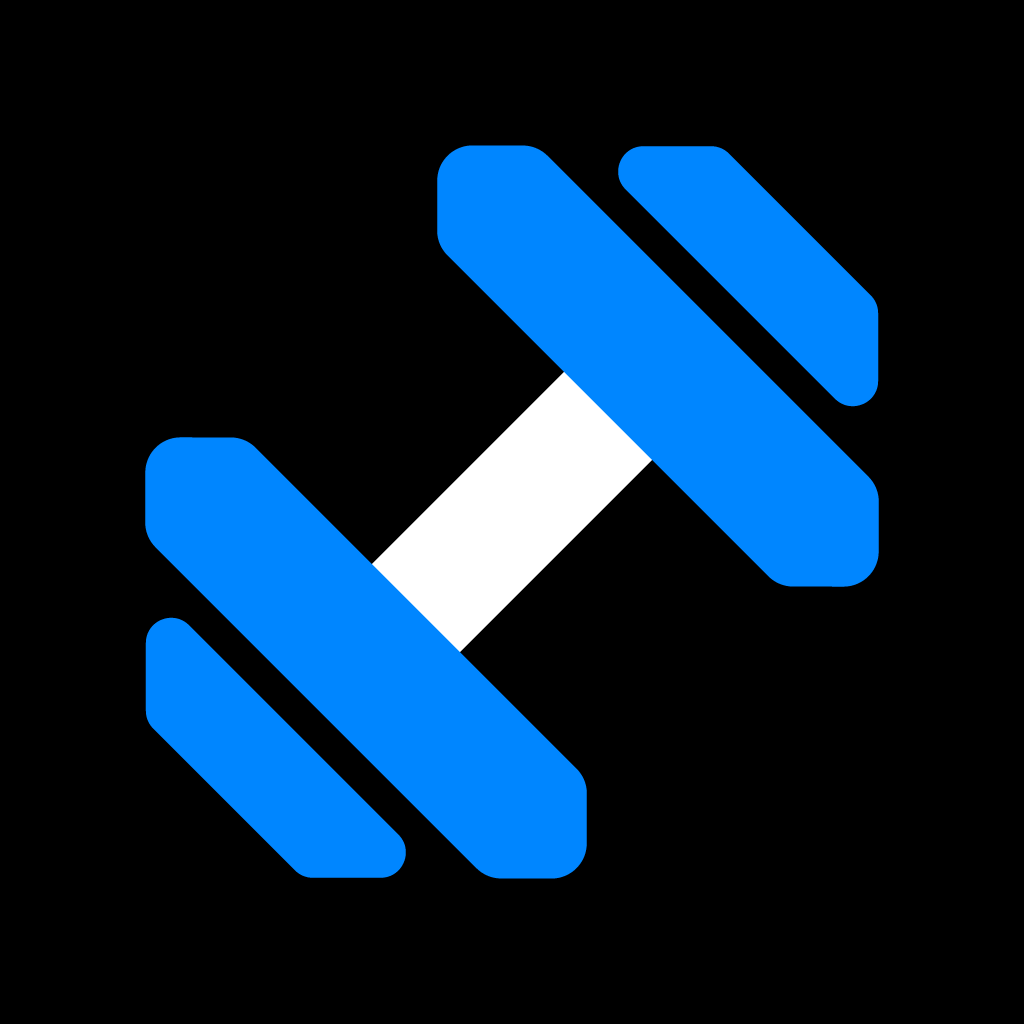 Alpha Progression dumbbell app icon